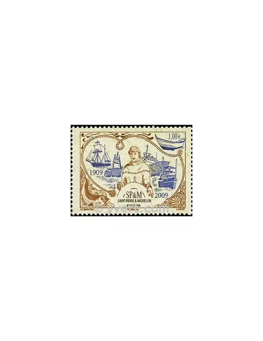 n° 956 -  Timbre Saint-Pierre et Miquelon Poste