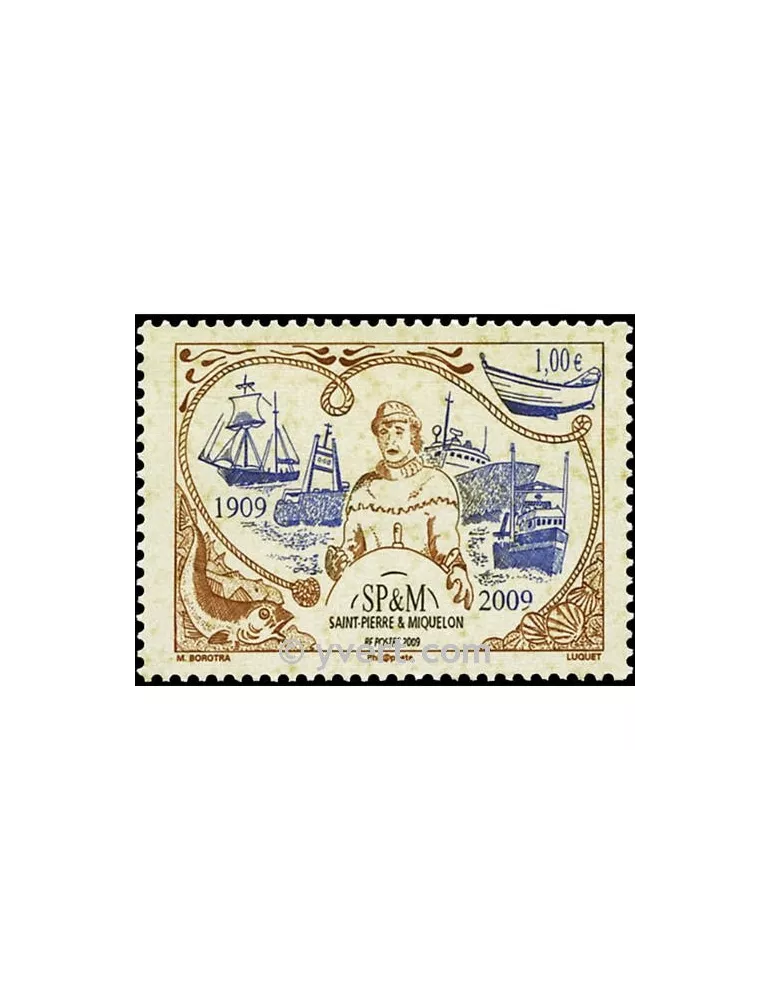 n° 956 -  Timbre Saint-Pierre et Miquelon Poste