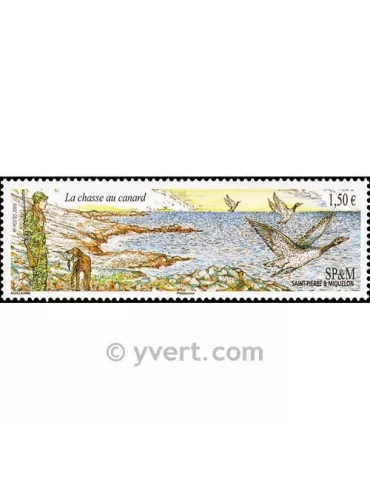 n° 957 -  Timbre Saint-Pierre et Miquelon Poste 2
