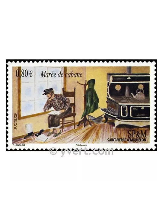 n° 959 -  Timbre Saint-Pierre et Miquelon Poste