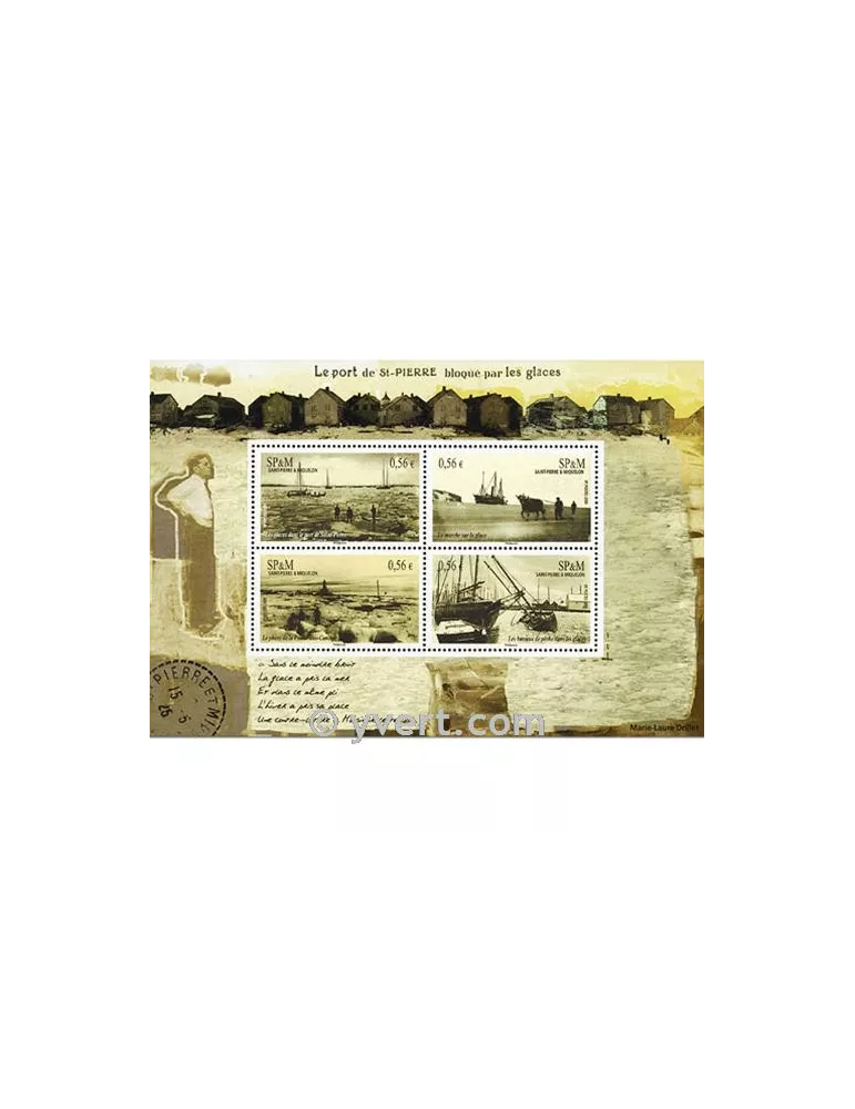 n° 961/964 (BF 14) -  Timbre Saint-Pierre et Miquelon Poste