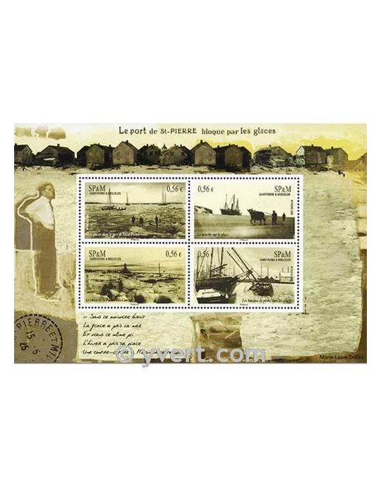 n° 961/964 (BF 14) -  Timbre Saint-Pierre et Miquelon Poste