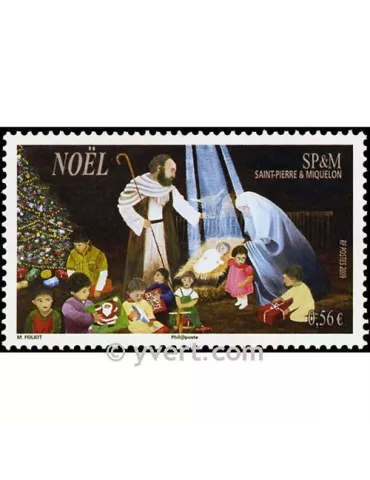n° 965 -  Timbre Saint-Pierre et Miquelon Poste 2