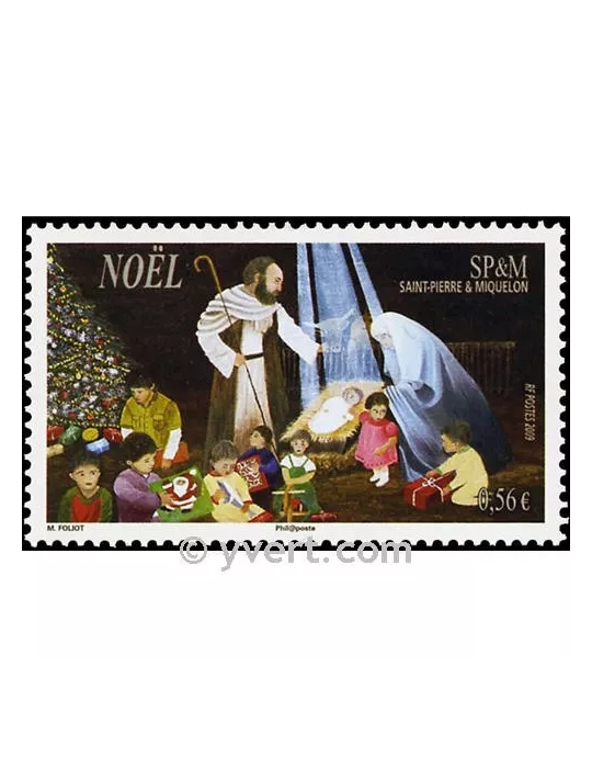 n° 965 -  Timbre Saint-Pierre et Miquelon Poste