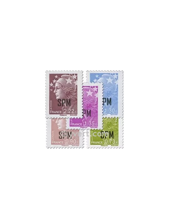 n° 967/971 -  Timbre Saint-Pierre et Miquelon Poste