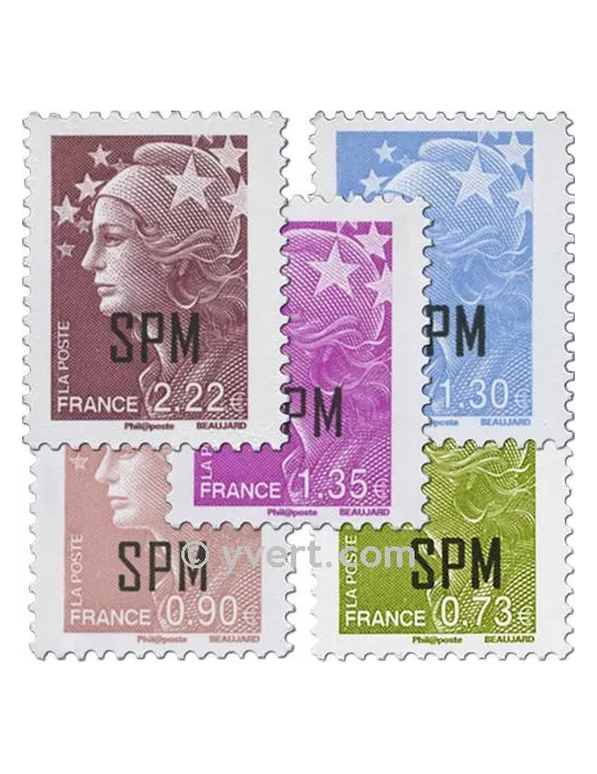n° 967/971 -  Timbre Saint-Pierre et Miquelon Poste