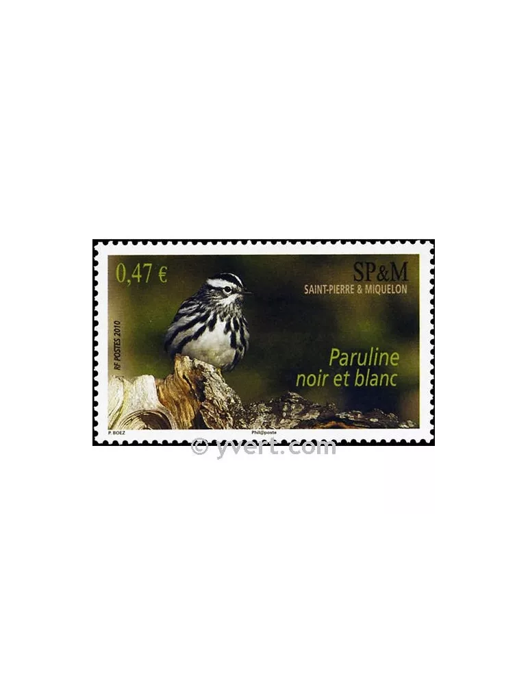 n° 972 -  Timbre Saint-Pierre et Miquelon Poste