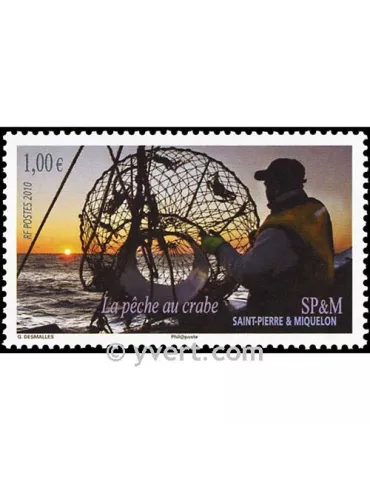 n° 973 -  Timbre Saint-Pierre et Miquelon Poste 2