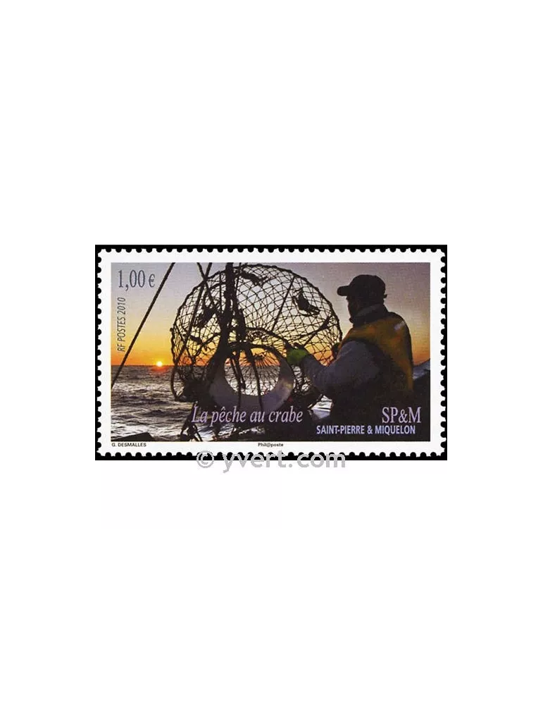 n° 973 -  Timbre Saint-Pierre et Miquelon Poste