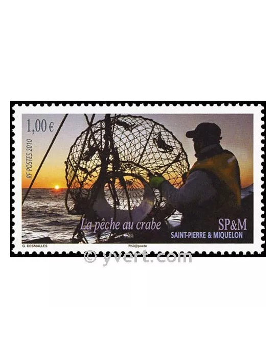 n° 973 -  Timbre Saint-Pierre et Miquelon Poste
