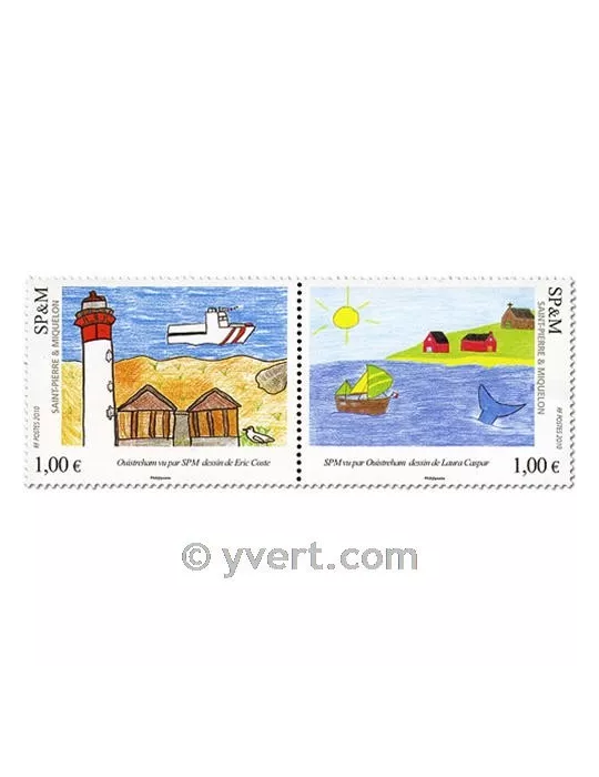 n° 976/977 -  Timbre Saint-Pierre et Miquelon Poste