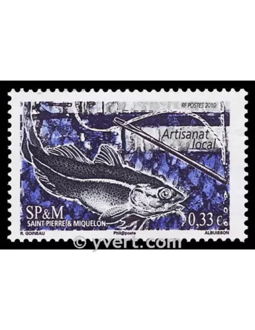 n° 981 -  Timbre Saint-Pierre et Miquelon Poste 2