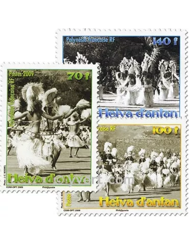 n° 872/874 -  Timbre Polynésie Poste 2