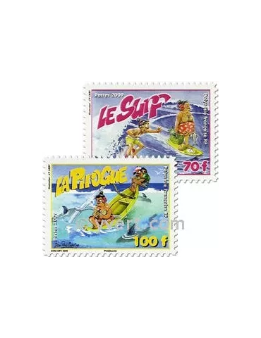 n° 876/877 -  Timbre Polynésie Poste