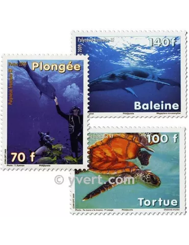 n° 879/881 -  Timbre Polynésie Poste 2