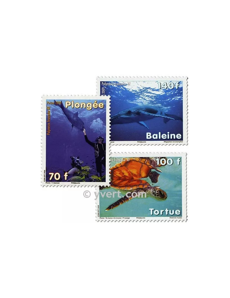 n° 879/881 -  Timbre Polynésie Poste
