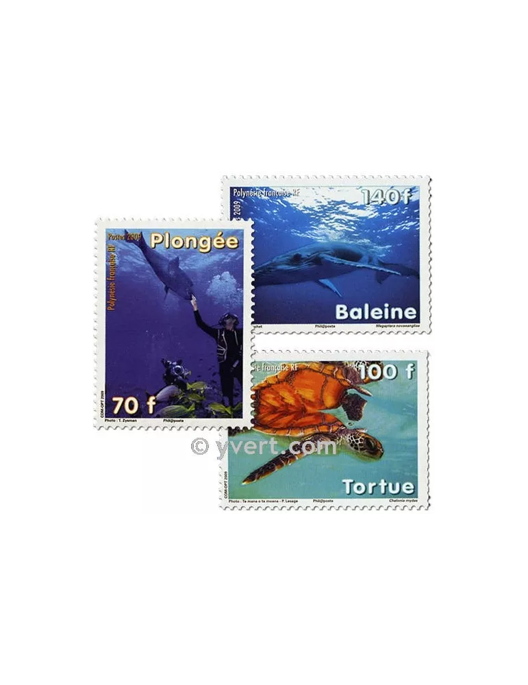 n° 879/881 -  Timbre Polynésie Poste