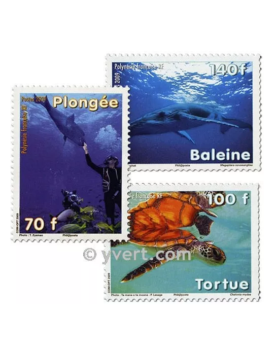 n° 879/881 -  Timbre Polynésie Poste