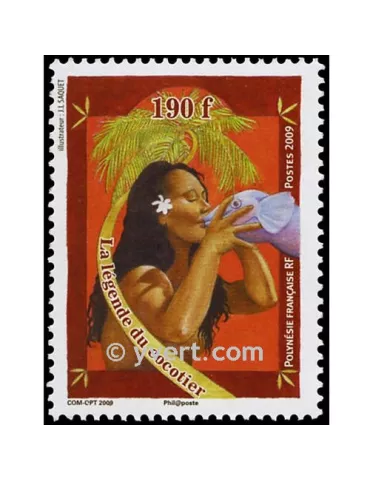 n° 897 -  Timbre Polynésie Poste 2