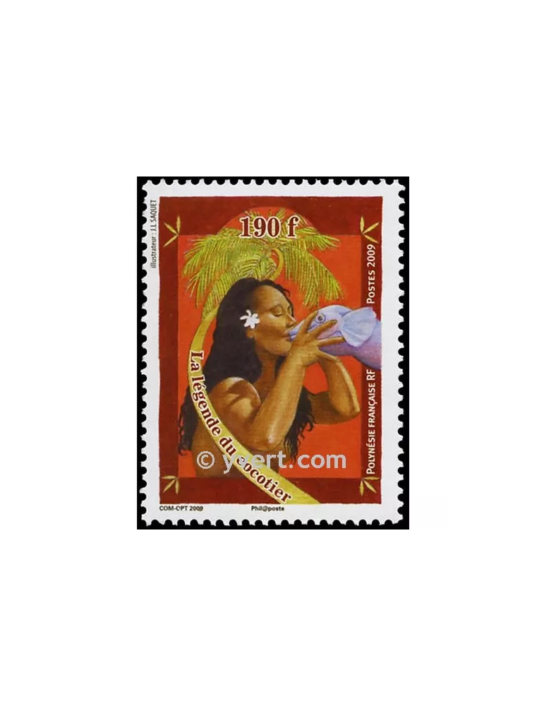 n° 897 -  Timbre Polynésie Poste
