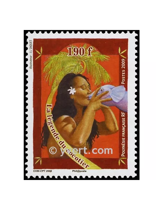 n° 897 -  Timbre Polynésie Poste