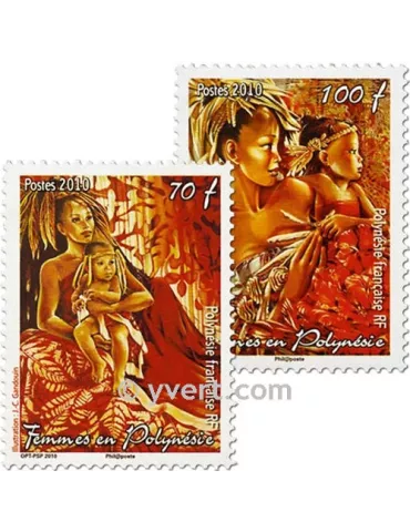 n° 900/901 -  Timbre Polynésie Poste 2