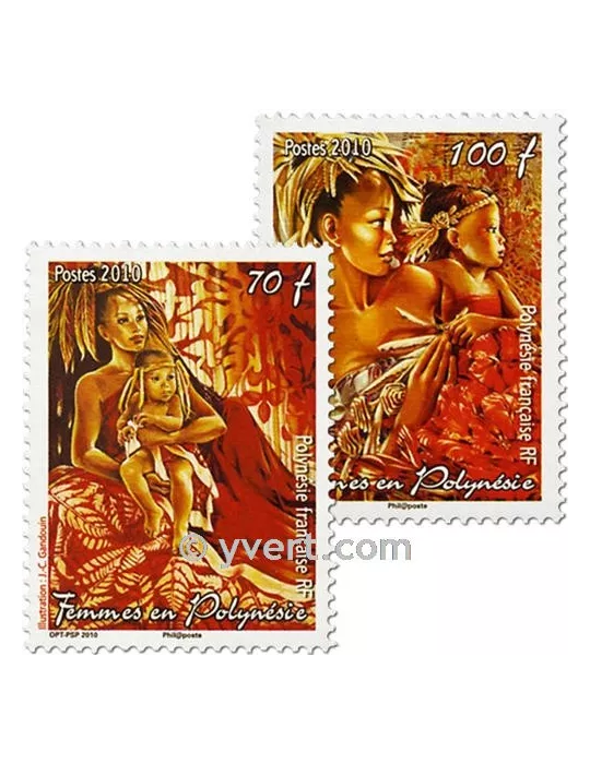 n° 900/901 -  Timbre Polynésie Poste