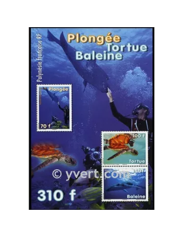n° 35 -  Timbre Polynésie Bloc et feuillets 2