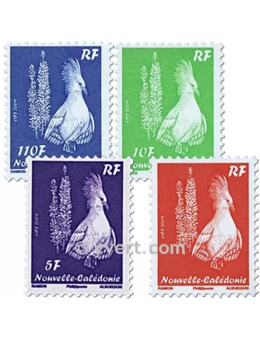 n° 1074/1077 -  Timbre Nelle-Calédonie Poste 2