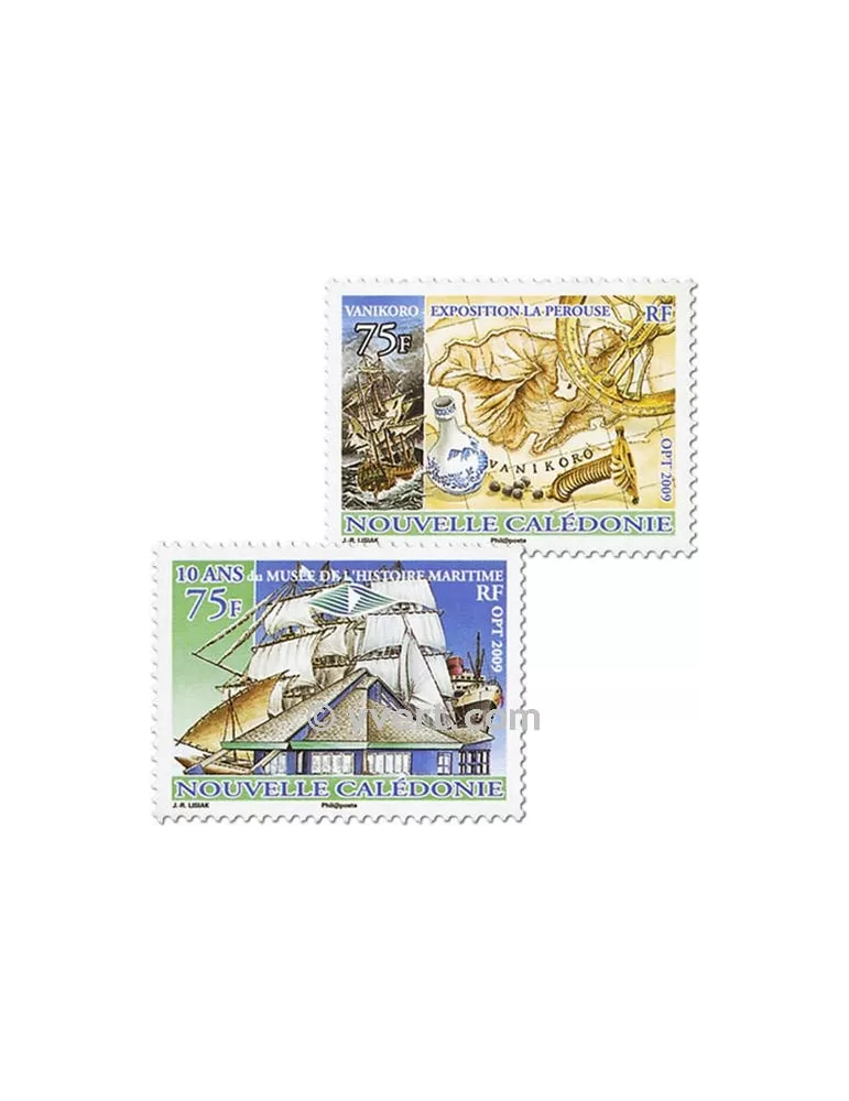 n° 1080/1081 -  Timbre Nelle-Calédonie Poste