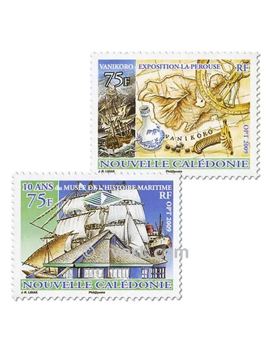 n° 1080/1081 -  Timbre Nelle-Calédonie Poste
