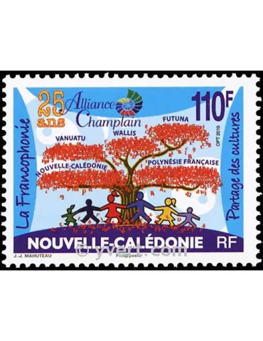 n° 1092 -  Timbre Nelle-Calédonie Poste 2