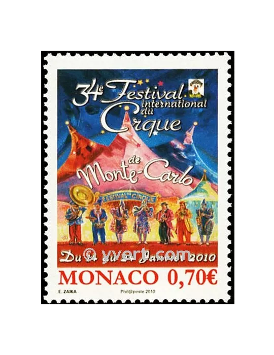 n° 2717 -  Timbre Monaco Poste