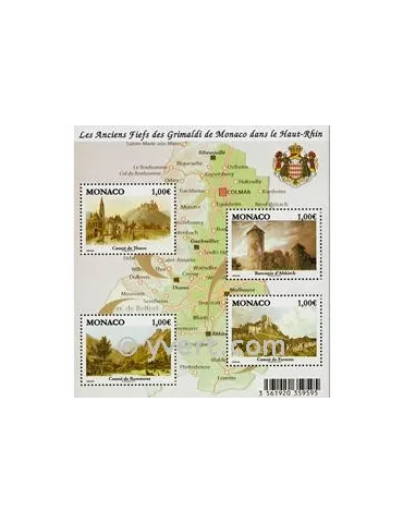 n° 2731/2734 (BF 98) -  Timbre Monaco Poste