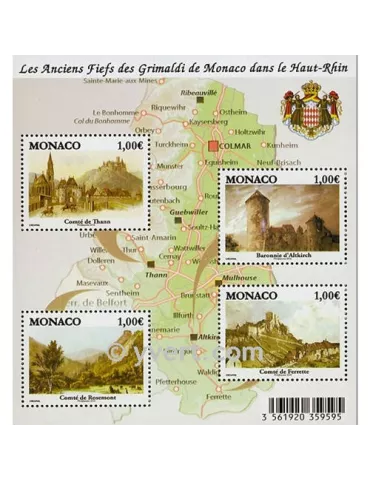 n° 2731/2734 (BF 98) -  Timbre Monaco Poste 2