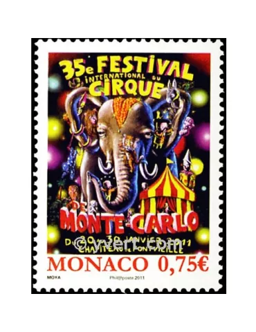 n° 2756 -  Timbre Monaco Poste 2