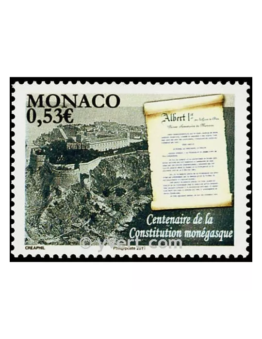 n° 2757 -  Timbre Monaco Poste