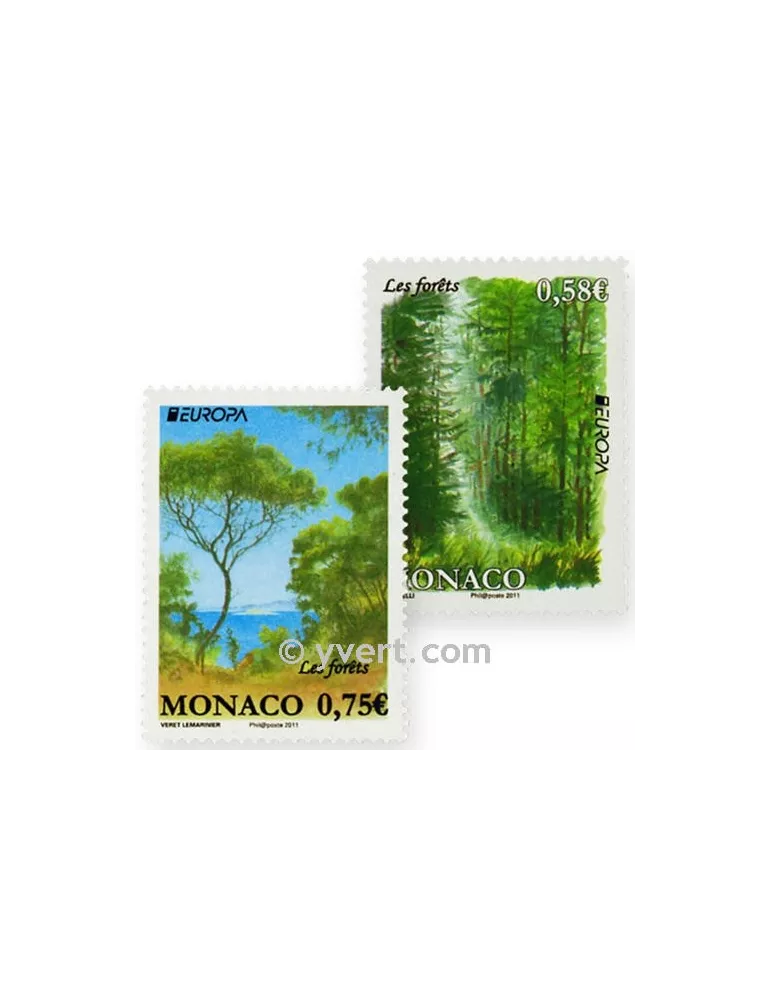 n° 2782/2783 -  Timbre Monaco Poste
