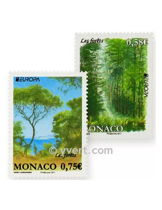 n° 2782/2783 -  Timbre Monaco Poste