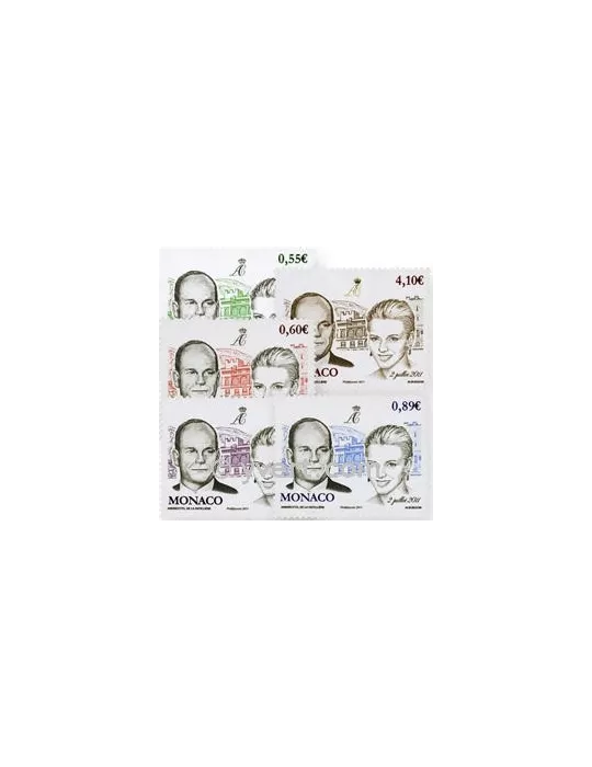 n° 2785/2789 -  Timbre Monaco Poste