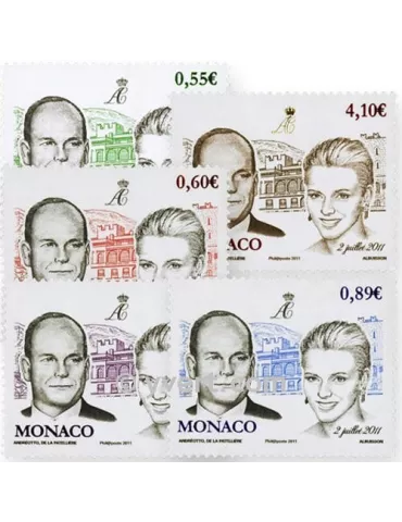 n° 2785/2789 -  Timbre Monaco Poste 2
