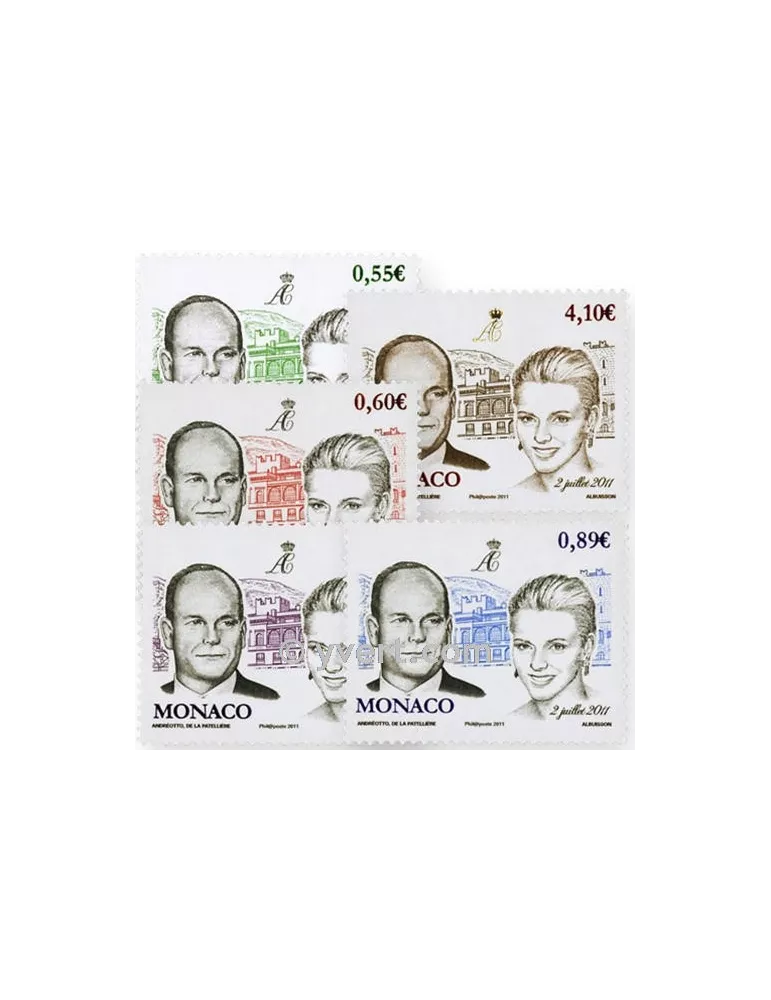 n° 2785/2789 -  Timbre Monaco Poste