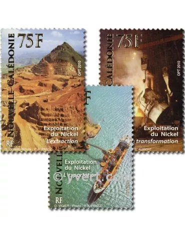 n° 1107/1109 -  Timbre Nelle-Calédonie Poste 2