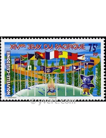 n° 1111 -  Timbre Nelle-Calédonie Poste 2