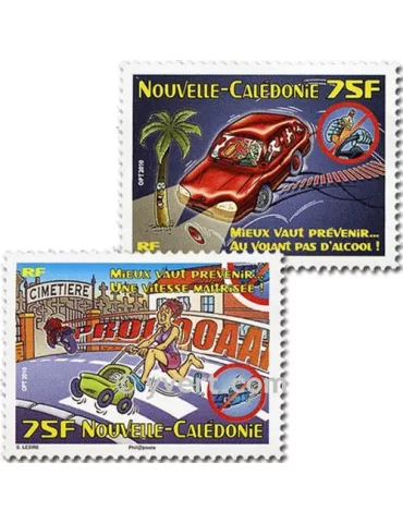 n° 1113/1114 -  Timbre Nelle-Calédonie Poste 2