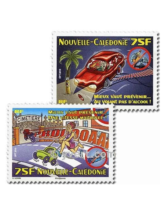 n° 1113/1114 -  Timbre Nelle-Calédonie Poste