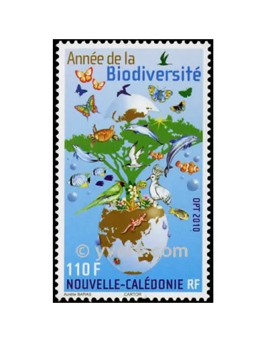 n° 1117 -  Timbre Nelle-Calédonie Poste 2