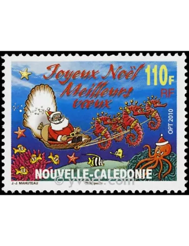 n° 1118 -  Timbre Nelle-Calédonie Poste 2