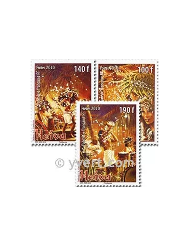 n° 909/911 -  Timbre Polynésie Poste