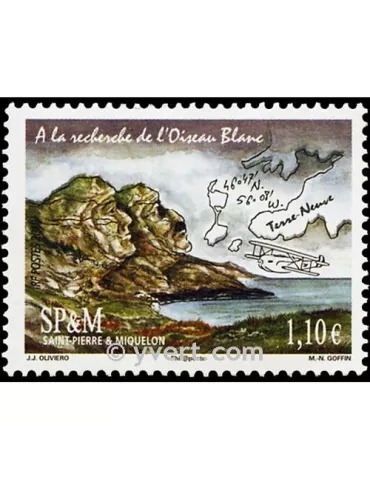 n° 983 -  Timbre Saint-Pierre et Miquelon Poste 2